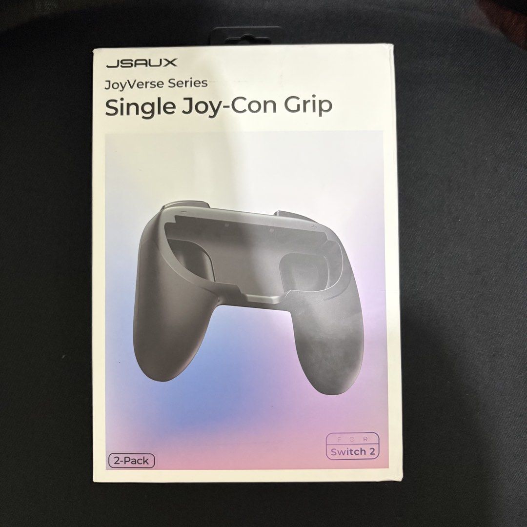 Jsaux Single Joycon Joy-con Controller Grip Nintendo Switch 2 (Category: Cases & Covers) located in Quezon City. Submitted by iywm_ (Listing ID 1454535509, Image 1). Description: ▪️opened but never used ▪️rfs: got as a gift, don’t need it ▪️ shipping via grab or lalamove only.