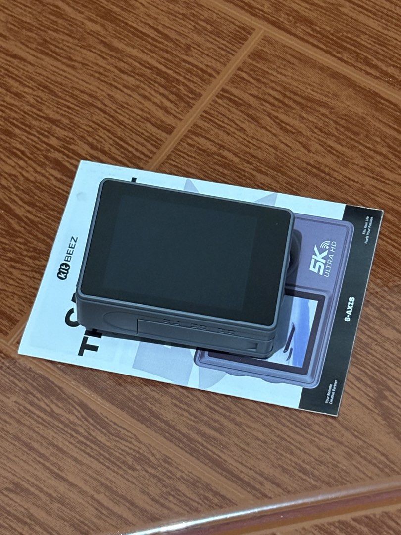 KiTBEEZ KA-1 Action Camera (Category: Cameras) located in Bocaue. Submitted by kimchiwew (Listing ID 1454451458, Image 2). Description: KiTBEEZ KA-1 Action Camera 5K/30FPS WiFi 48MP Dual Touch Screen 5x Zoom No Issue Good as New Purchased Date: July 10, 2026 RFS: I already have DJI Osmo Nano .