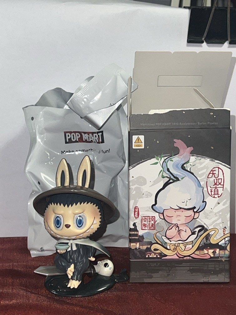 Labubu (Wandering Swordsman Popmart) (Category: Designer & Blind Box Toys) located in Manila. Submitted by bbkc_ph (Listing ID 1454533350, Image 2). Description: No card.