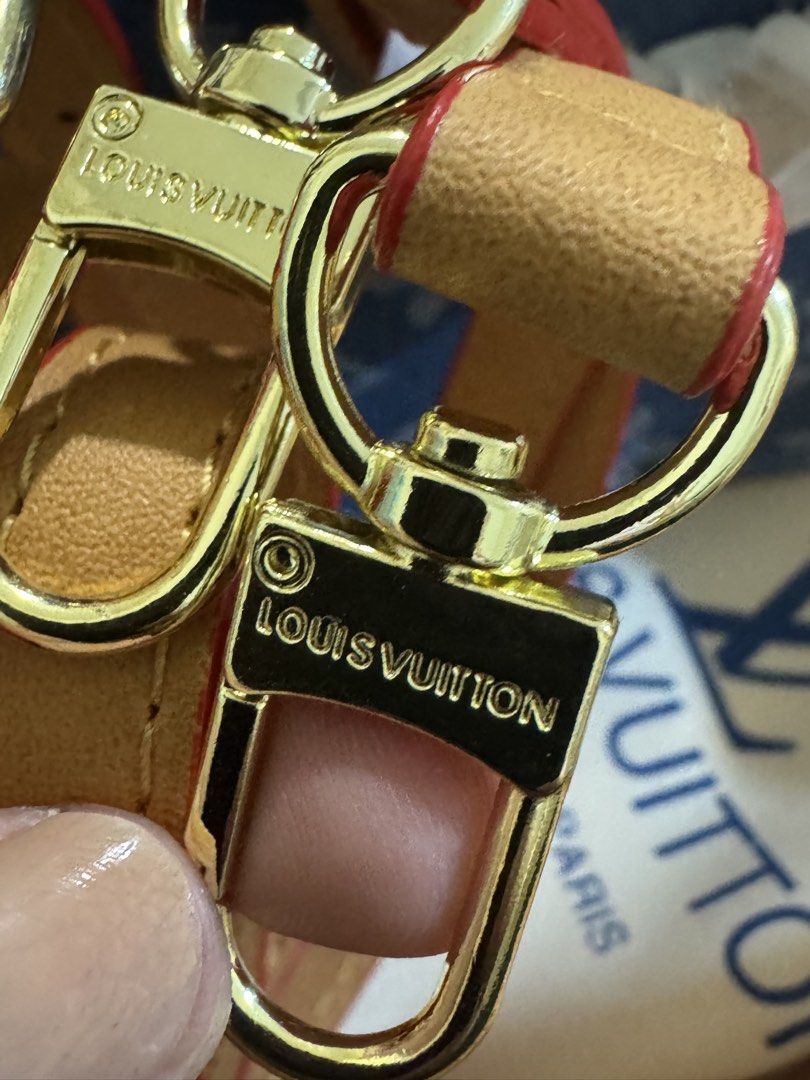 L.V. Monogram Denim Mini Bag (Category: Luxury Bags & Wallets) located in Manila. Submitted by mcjge (Listing ID 1454375021, Image 3). Description: - Super cute Louis Vuitton mini bag - Stylish monogram denim design - Features a detachable strap for versatility - Elegant gold hardware details - Ideal size for carrying your essentials - Includes LV box and dustbag.