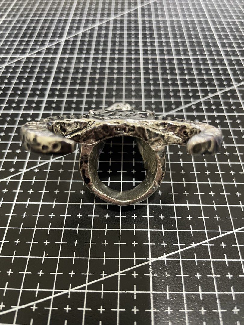 Metal Carabao neckerchief slide (Category: Rings) located in Pasay City. Submitted by slideph (Listing ID 1454543843, Image 2). Description: - Unique bull head ring design. - Perfect for those who love statement jewelry..