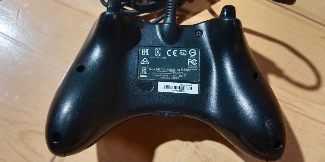 Microsoft Xbox 360 Black Wired Controller (Category: Controllers) located in Bulacan. Submitted by Shoppe.Ups (Listing ID 1454559689, Image 3). Description: signs of usage what you see is what you get meetups: guiguinto plaridel bulacan - J&T *(Payment First) - LBC COP/COD *(payment first for shipping fee only) -pickup / lalamove *mop: via gcash pm for interested.