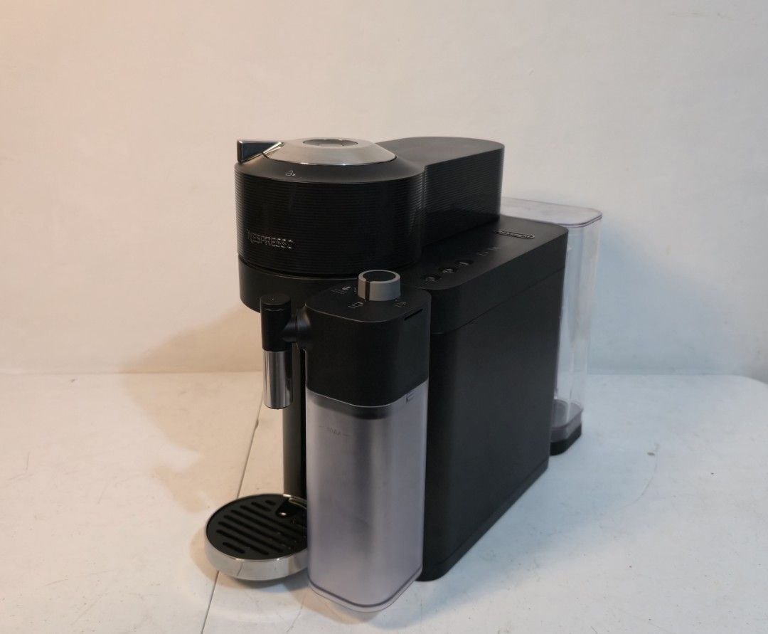 Nespresso Vertuo Lattissima Espresso Machine (Category: Coffee Machines & Makers) located in Rizal. Submitted by potato_corner (Listing ID 1454559683, Image 3). Description: Nespresso Vertuo Lattissima Espresso Machine Australian mall pull out Used as demo unit 220V No issue No box Complete accesories Made in Hungary.