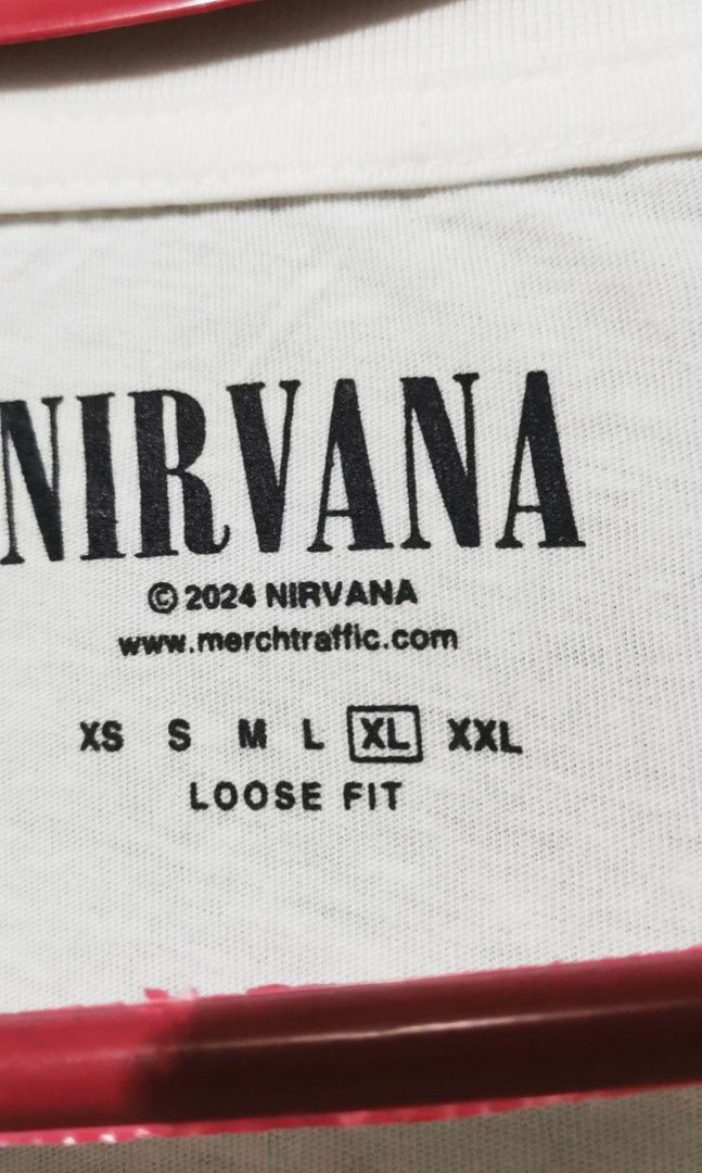 Nirvana in utero white shirt (Category: Tshirts & Polo Shirts ) located in San Jose. Submitted by thrift_ni_sir (Listing ID 1454513533, Image 3). Description: Excellent condition MOP gcash MOD j&t, flash express Add shipping fee.