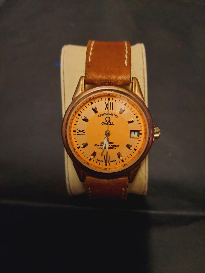 Omega automatic watch （分類：手錶）位於 Hong Kong。 由 silverriver.3 提交（商品編號 1454511368，圖片 3）。簡介： omega automatic watch (sample )second hand in good working condition 。