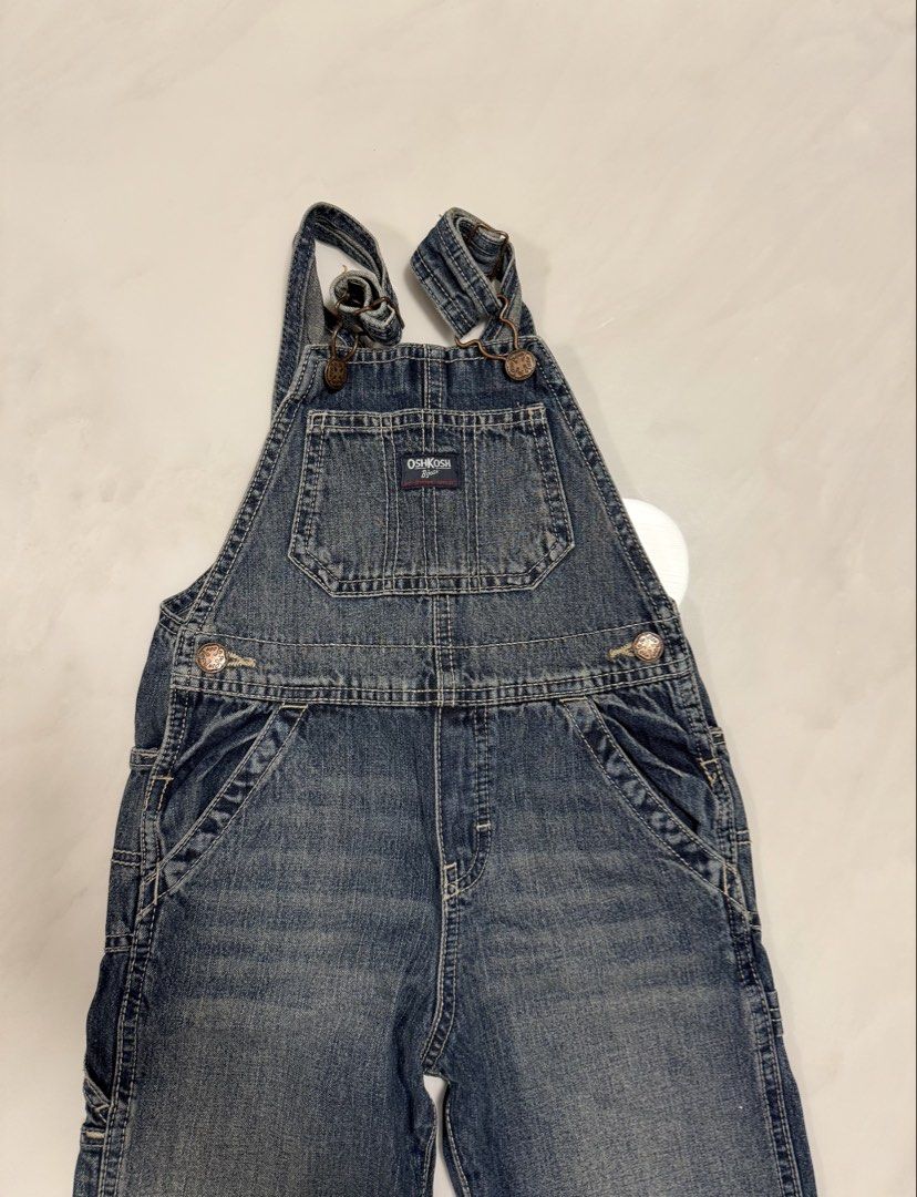 OshKosh B'gosh Denim Jumpsuit (Category: Babies & Kids Fashion) located in Manila. Submitted by shopsbyncs (Listing ID 1454467310, Image 2). Description: For 3 YO.
