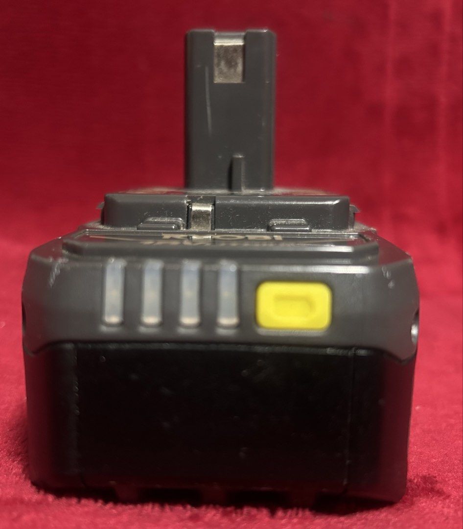 PBP005 RYOBI 18V Lithium One Plus Battery (Category: Batteries & Power Banks) located in Pasig City. Submitted by califinestcollectibles (Listing ID 1454479921, Image 2). Description: PBP005 RYOBI 18V Lithium One Plus Battery PT#01 No box Unit only Original/authentic from USA Pick Up at One Oasis condominium ortigas extension pasig city Or Delivery via lalamove, Jnt, LBC cod/cop JNT (payment first basis gcash) THANK YOU 2500 free ship..