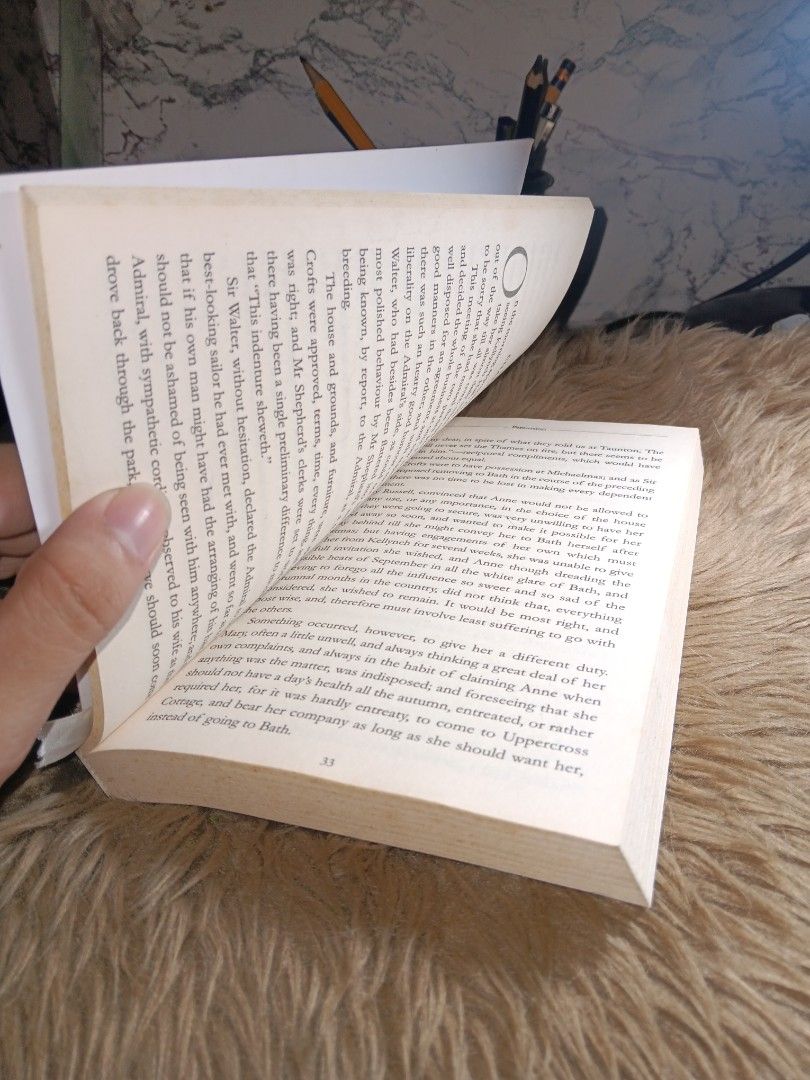 PERSUASION by jane austen (Category: Storybooks) located in Pasay City. Submitted by fashionnbooks (Listing ID 1454508828, Image 3). Description: Do message me for more details.