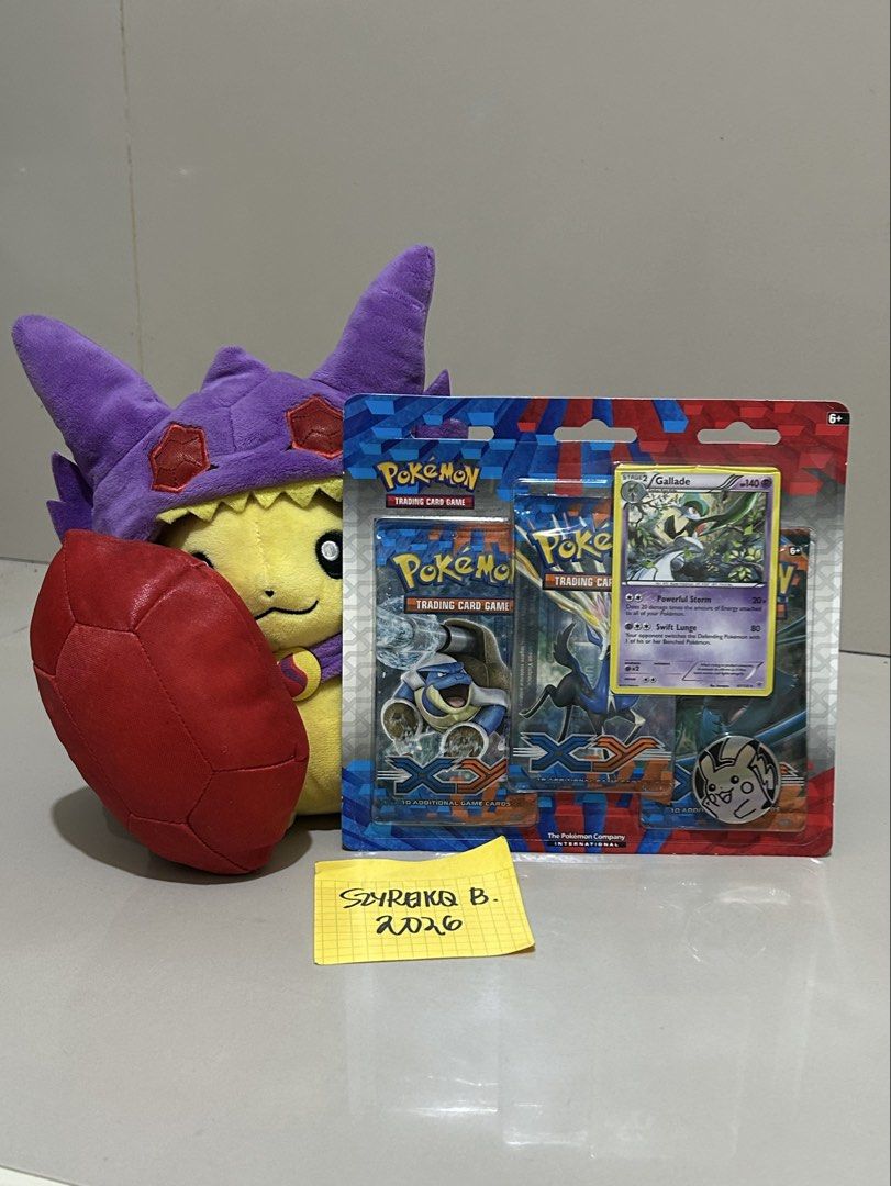 Pokemon XY Base Set 3-pack Blister (Sealed) (Category: Card Packs) located in Baguio. Submitted by Szy_Req (Listing ID 1454503781, Image 1). Description: Selling my 2014 XY Base set 3-Pack Blister. Includes 3 XY Base set booster packs, a promo card and a coin. Can ship, to be shouldered by buyer. Available for meetup around Baguio City. ⚡️ *Plushie not included*.