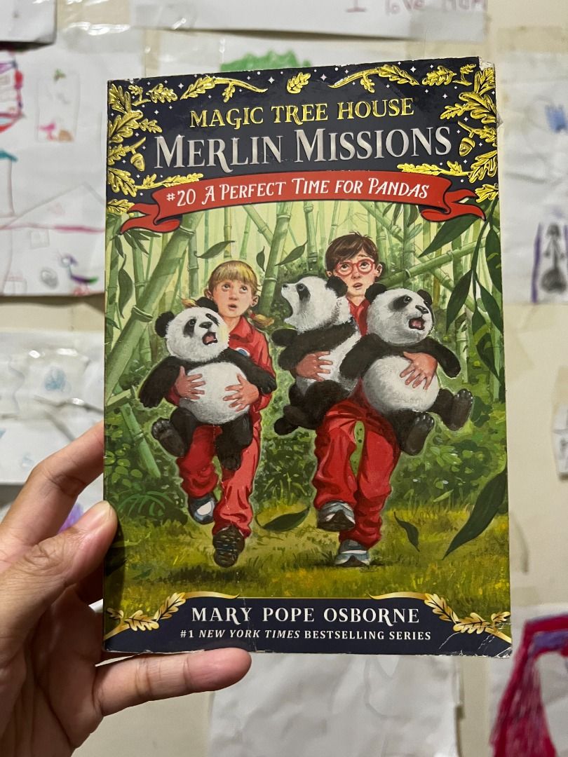 Pre-loved: Magic Tree House - Merlin Missions #20 - A Perfect Time for Pandas (Category: Children's Books) located in Mandaluyong City. Submitted by moonamor (Listing ID 1454462421, Image 1). Description: - Pre-loved copy - Book is in good condition but has obvious signs of tanning - Ideal for young readers. - Perfect for sparking imagination and a love for reading..