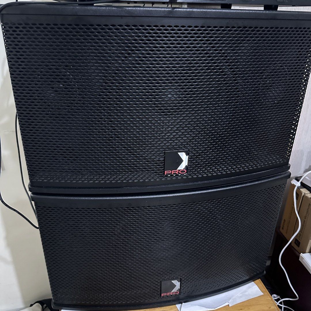 PRO X-3068 Amplifier and PA Speakers (Category: Soundbars, Speakers & Amplifiers) located in Kawit. Submitted by wevibevintage (Listing ID 1454473849, Image 2). Description: .