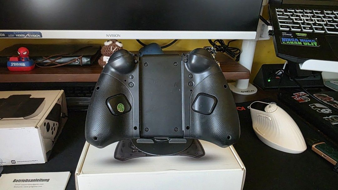 QRD Stellar T5 for Switch/Switch OLED (Category: Controllers) located in Marikina City. Submitted by heize.hnbs (Listing ID 1454375779, Image 2). Description: Compatible with Nintendo Switch / Switch OLED 🌈 RGB lighting ✨ Good condition ✅ Fully functional.