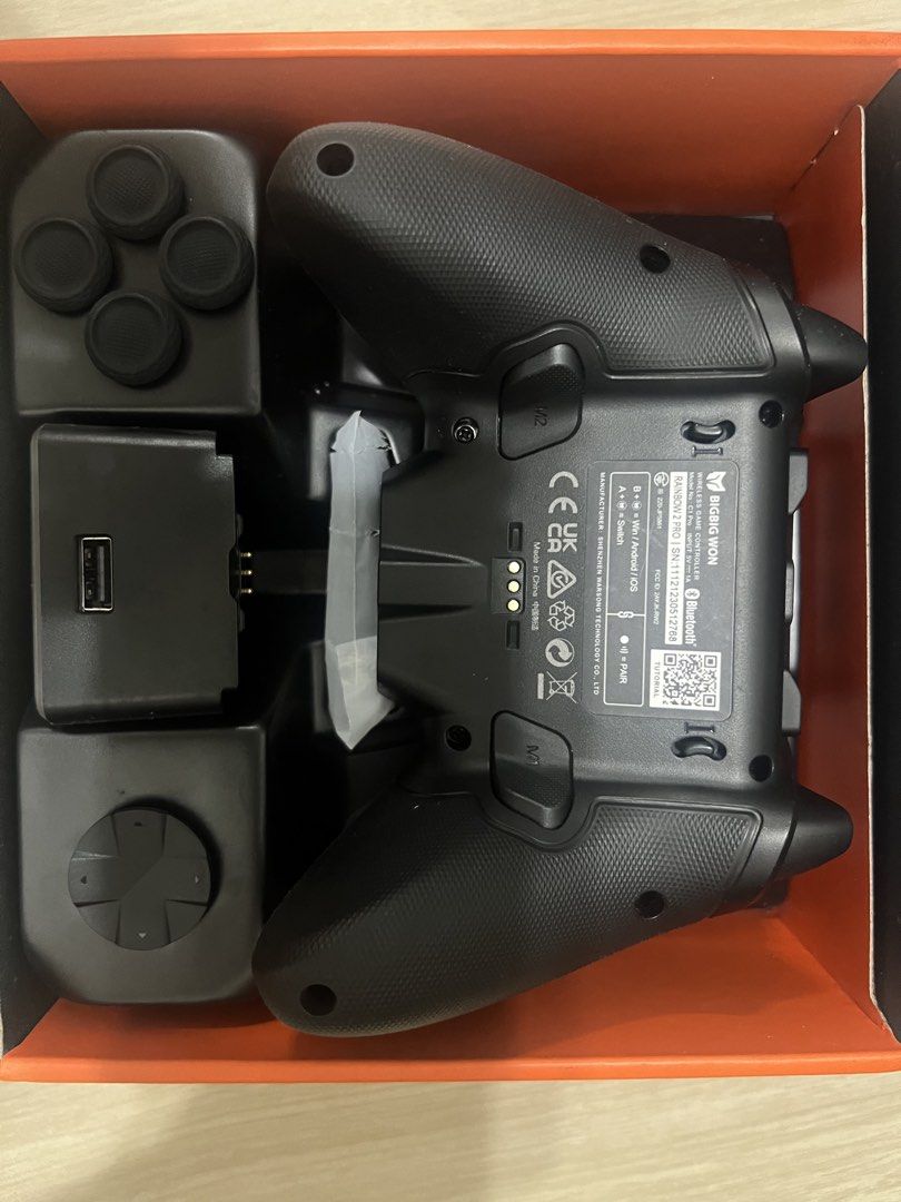 Rainbow 2 Pro RGB Multi-Platform Elite Controller (Category: Controllers) located in Quezon City. Submitted by banana.pancakes (Listing ID 1454376600, Image 3). Description: - 8BitDo Rainbow 2 Pro Elite Controller - Vibrant RGB lighting - Multi-platform: Windows, Switch, Android, iOS - 4-in-1 connectivity - Includes charging dock - Extra thumbsticks included - Perfect for gaming on any device #controller #rainbow2pro #bigbigwon.