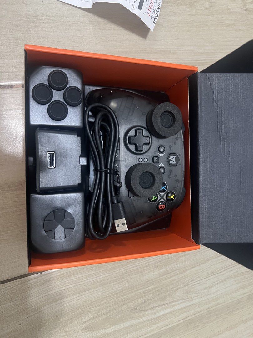 Rainbow 2 Pro RGB Multi-Platform Elite Controller (Category: Controllers) located in Quezon City. Submitted by banana.pancakes (Listing ID 1454376600, Image 1). Description: - 8BitDo Rainbow 2 Pro Elite Controller - Vibrant RGB lighting - Multi-platform: Windows, Switch, Android, iOS - 4-in-1 connectivity - Includes charging dock - Extra thumbsticks included - Perfect for gaming on any device #controller #rainbow2pro #bigbigwon.