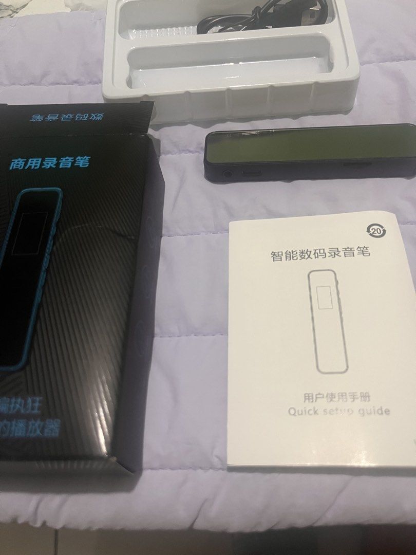Recording Pen Portable Voice Recorder (Category: Voice Recorders) located in Dasmarinas. Submitted by oreolang (Listing ID 1454548424, Image 3). Description: Recording Pen Portable Voice Recorder - from shpe - brand new, just opened to check - rfs: need funds - mod: meet-up, jnt, lalamove - mop: cash, gcash, maribank, etc. - price highly negotiable, will be for free if bought with ruizu x80 listing.