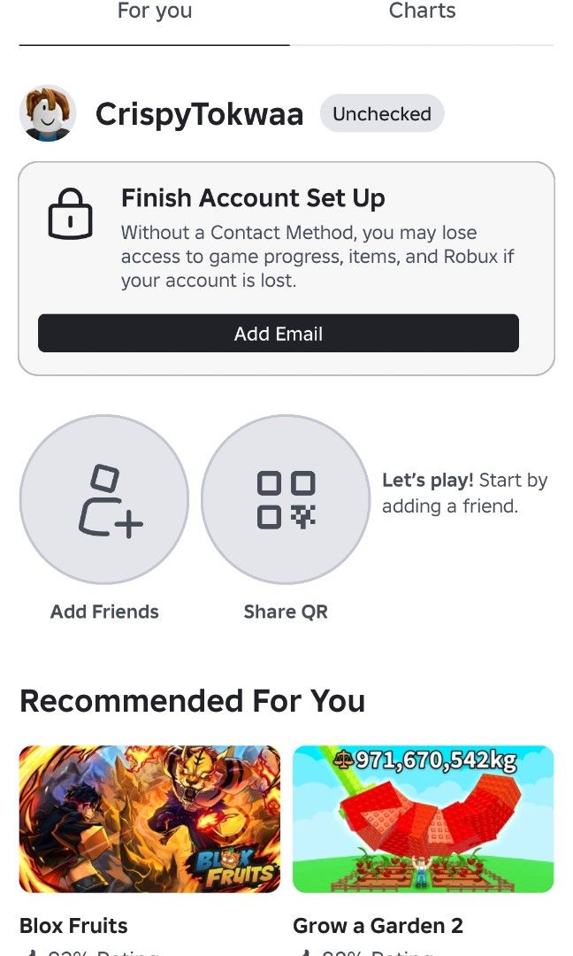 Roblox Account VOICE CHAT (Category: In-Game Products) located in Bulacan. Submitted by kian_kian (Listing ID 1454392649, Image 2). Description: -NEW account -Has VOICE CHAT -No email -No issue -Easy access Transaction through via online ONLY! Dm for more information on Roblox account. Payment Gcash.