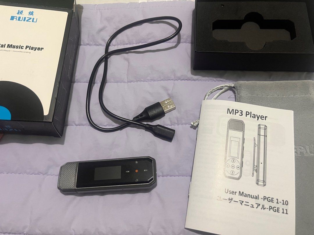 RUIZU X80 MP3 Player (Category: Portable Music Players) located in Dasmarinas. Submitted by oreolang (Listing ID 1454547810, Image 2). Description: RUIZU X80 U Disk Music Player - pls see pic for more details - bought on shpe for 1900 - inclusions: box, earphones, pouch - basically brand new, opened lang - with free portable voice recorder (check other listing) - price negotiable just pm tyty - rfs: need funds - loc dasma cavite - mod: meet-up, j