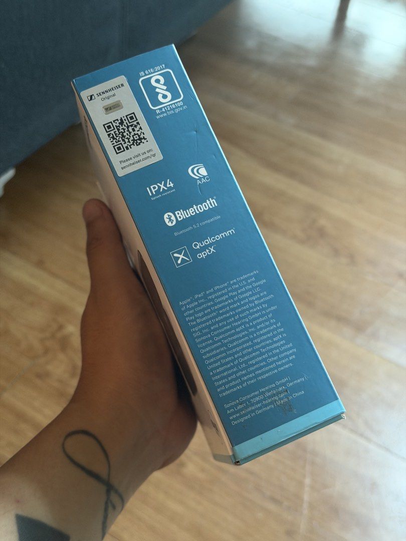 Sennheiser CX True Wireless Bluetooth Earphones (Category: Earphones) located in Makati City. Submitted by wherebrokeboysgo (Listing ID 1454366887, Image 2). Description: Sennheiser CX True Wireless earphones. Brand New. Complete set. Meetups in Makati..