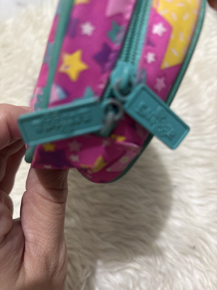 Smiggle pencil case (Category: Stationery & School Supplies) located in Manila. Submitted by vintageaccessories (Listing ID 1454515790, Image 3). Description: Needs cleaning Preloved.