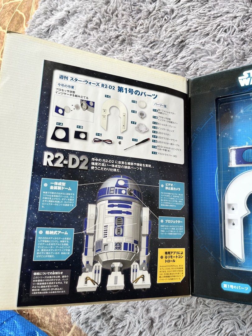 STAR WARS R2D2 DeAgustini 1/2 scale number 1 (Category: Figurines & Statues) located in Dipolog. Submitted by janja2002 (Listing ID 1454532468, Image 3). Description: BRANDNEW DEADSTOCK JAPAN SURPLUS.