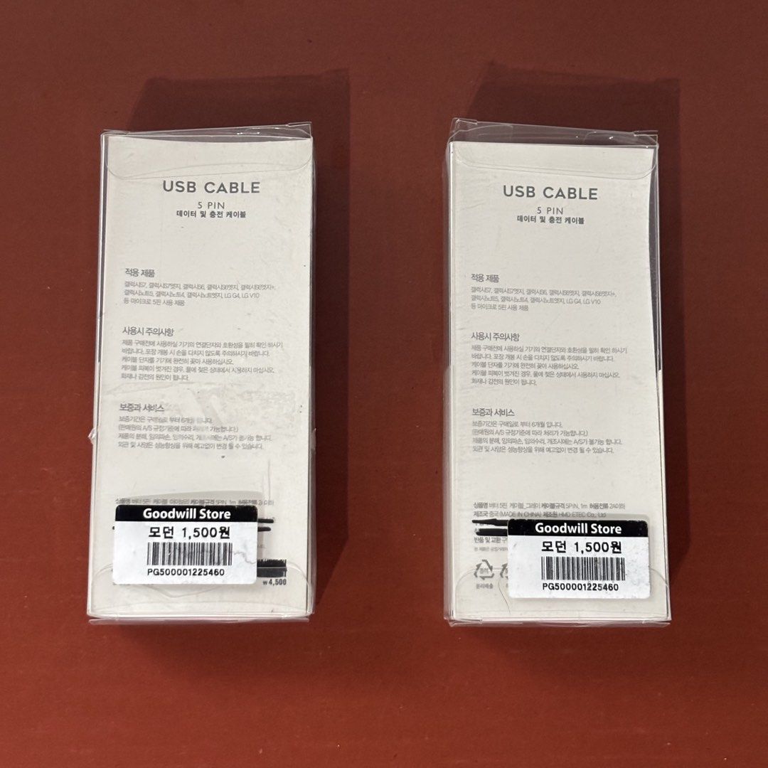 [TAKE BOTH] 5-Pin Micro-USB Sync & Charge Cable 1m “Butter” (untested, as is) (Category: Cables & Adaptors) located in Cavite. Submitted by nanangonlineshop (Listing ID 1454417603, Image 2). Description: 📌 5-Pin Micro-USB Sync & Charge Cable 1m “Butter” (untested, as is) 🏷️ P150 (take both) ⚠️ POLICY: ❌ NO COD ✅ AS IS, WHERE IS ✅ FIRST PAY BASIS ✅ MINE NOW, PAY NOW ✅ 3-DAYS HOLD ONLY. UNPAID RESERVATIONS ARE VOIDED. 📍 Location: Cavite 👉 WE SH