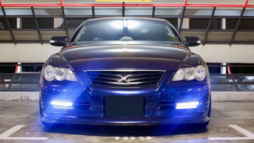Toyota Mark X 2.5 G (A) (Category: Used Cars) located in Singapore. Submitted by mfadhlibrh (Listing ID 1388188725, Image 2). Description: 2008 Toyota Mark X 2.5L V6 COE till 09/12/2028 (renewable) Road tax paid till December 2026. NO DEALERS, NO CONSIGNMENT. Unless you have ready buyer at stated price. Fully stock engine & gearbox. Meticulously cared for during my ownership. Regularly serviced with Liquimoly Toptec 4100. Only pump Caltex Ron97 &