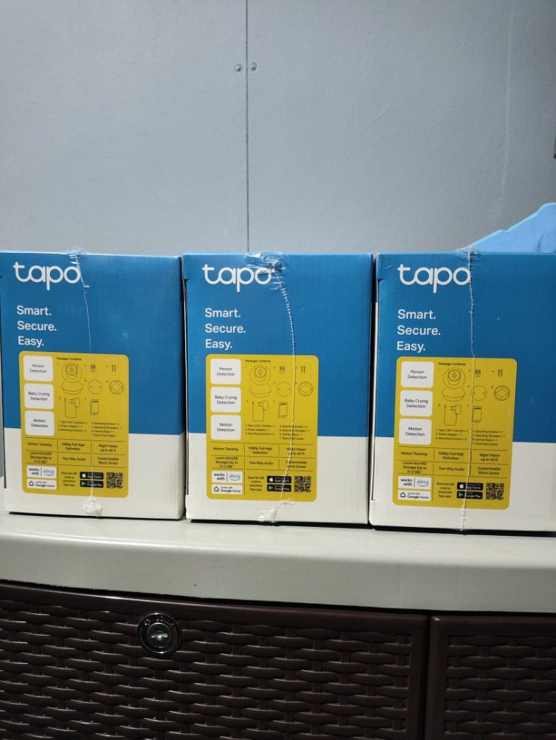TP-Link TAPO 201 (Brand New) (Category: Webcams) located in Manila. Submitted by taoren.explorer (Listing ID 1454392022, Image 2). Description: 𝐓𝐚𝐩𝐨 𝐂𝟐𝟎𝟏 𝟏𝟎𝟖𝟎𝐏 𝐅𝐮𝐥𝐥 𝐇𝐃 𝐏𝐚𝐧/𝐭𝐢𝐥𝐭 𝐒𝐞𝐜𝐮𝐫𝐢𝐭𝐲 𝐖𝐢-𝐅𝐢 𝐂𝐚𝐦𝐞𝐫𝐚 𝐋𝐞𝐠𝐢𝐭 𝐁𝐫𝐚𝐧𝐝 𝐍𝐞𝐰 & 𝐒𝐞𝐚𝐥𝐞𝐝 𝐢𝐭𝐞𝐦 𝐒𝐚 𝐦𝐠𝐚 𝐧𝐚𝐠 𝐡𝐚𝐡𝐚𝐧𝐚𝐩 𝐧𝐠 𝐩𝐥𝐮𝐠 𝐚𝐧𝐝 𝐩𝐥𝐚𝐲 𝐧𝐚 𝐂𝐂𝐓𝐕 𝐛𝐚𝐤𝐚 𝐞𝐭𝐨 𝐧𝐚 𝐡𝐚𝐧𝐚𝐩 𝐧𝐢𝐲𝐨 𝐬𝐚 𝐦𝐠𝐚 𝐦𝐞𝐫𝐨𝐧 𝐬𝐚𝐫𝐢-𝐬�