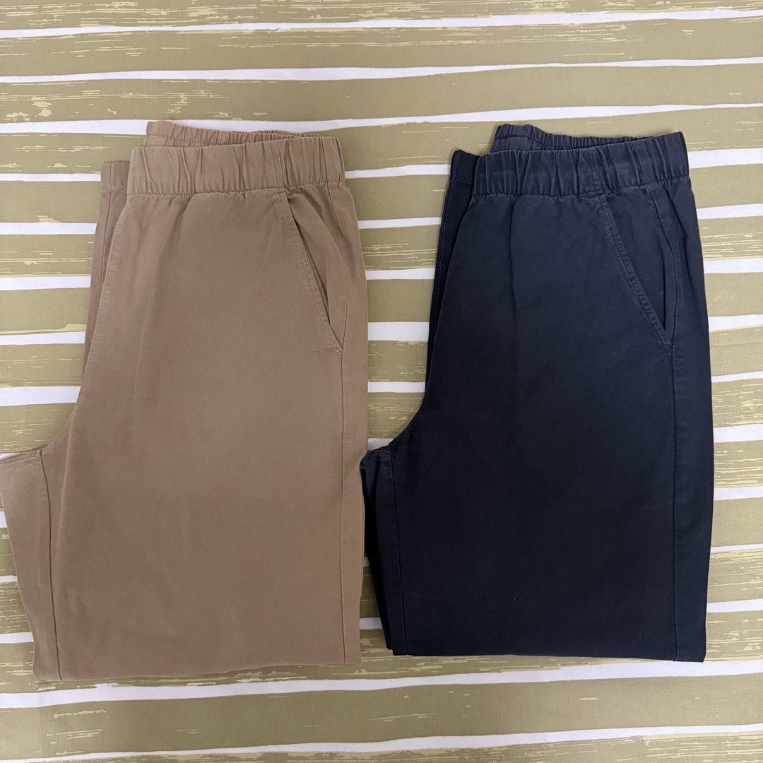 Uniqlo relaxed ankle pants (Category: Jeans) located in Batangas. Submitted by thegoodcop (Listing ID 1454476149, Image 1). Description: 600 for 2 .