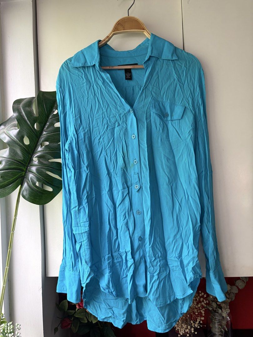 USA sky blue collar Longsleeves (Category: Longsleeves) located in Manila. Submitted by coolandchic (Listing ID 1454465248, Image 1). Description: USA .