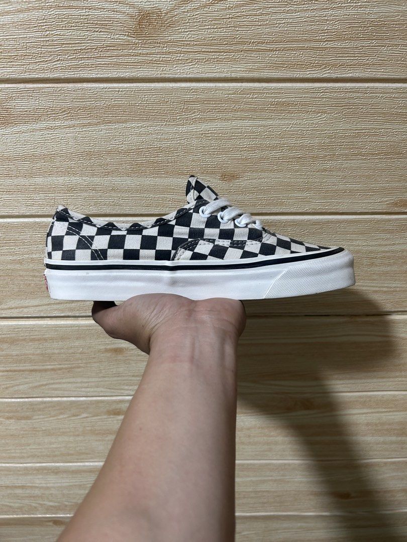 Vans Authentic Anaheim Dx 44 "Checkerboard" (Category: Sneakers) located in Butuan. Submitted by selected.kicks (Listing ID 1454411491, Image 3). Description: Vans Authentic Anaheim Dx 44 "Checkerboard" Size 37 | 23.5 cm - used pair, no box. - authentic 💯 - excellent condition.