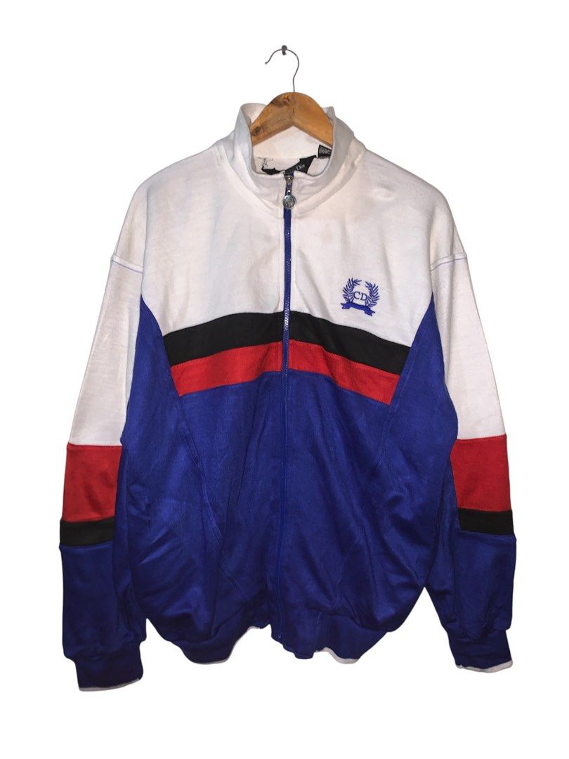 Vintage 90’s CHRISTIAN DIOR Track Jacket (Category: Luxury Apparel) located in Muntinlupa City. Submitted by ddptgs.thrift (Listing ID 1454534802, Image 2). Description: 90’s CHRISTIAN DIOR Track Jacket 9.5/10 Condition 9.5/Color rate Size fit to L.