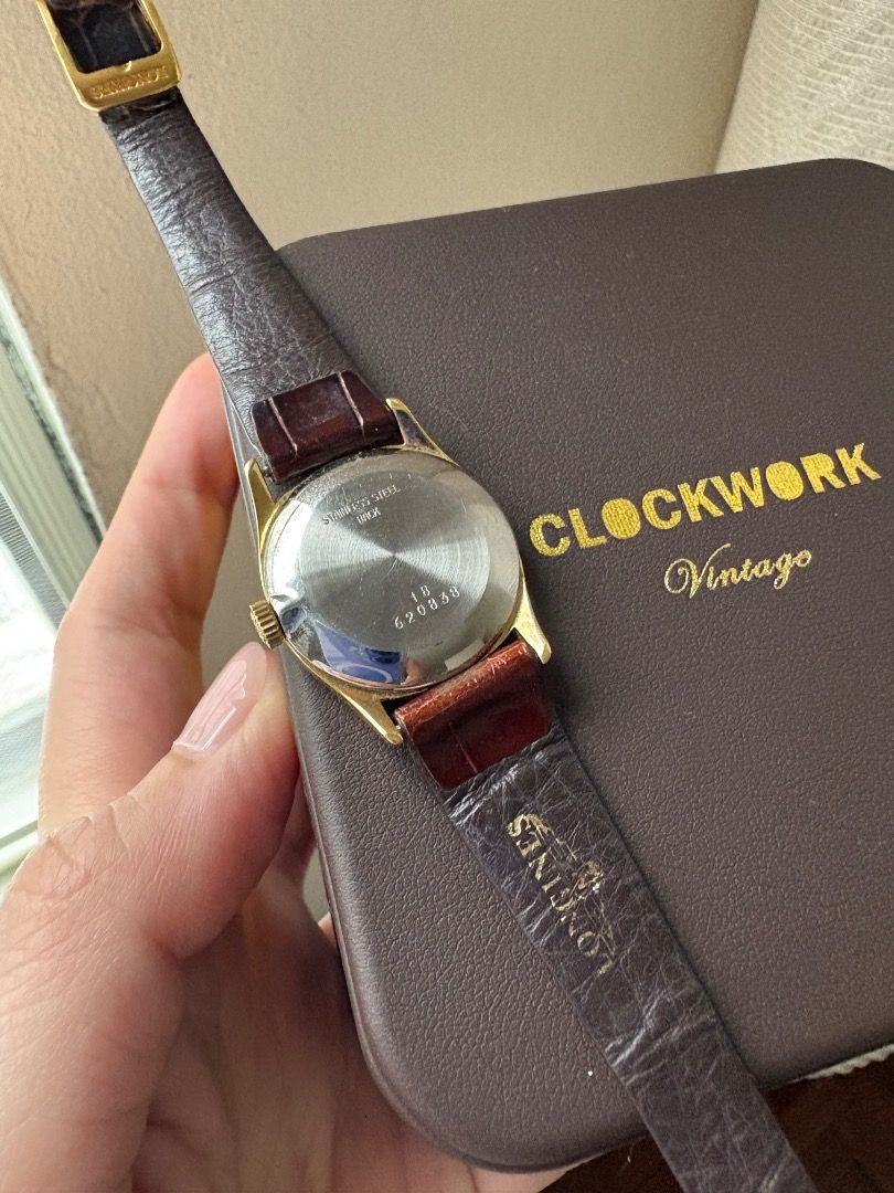 Vintage Longines Watch (Category: Luxury Watches) located in Quezon City. Submitted by icecreammonster (Listing ID 1454369303, Image 3). Description: Authentic Longines Watch • Vintage, still with original straps • With flaws and signs of use • Bought from Vintage Clockwork • Manual *no swapping *all sales are final.