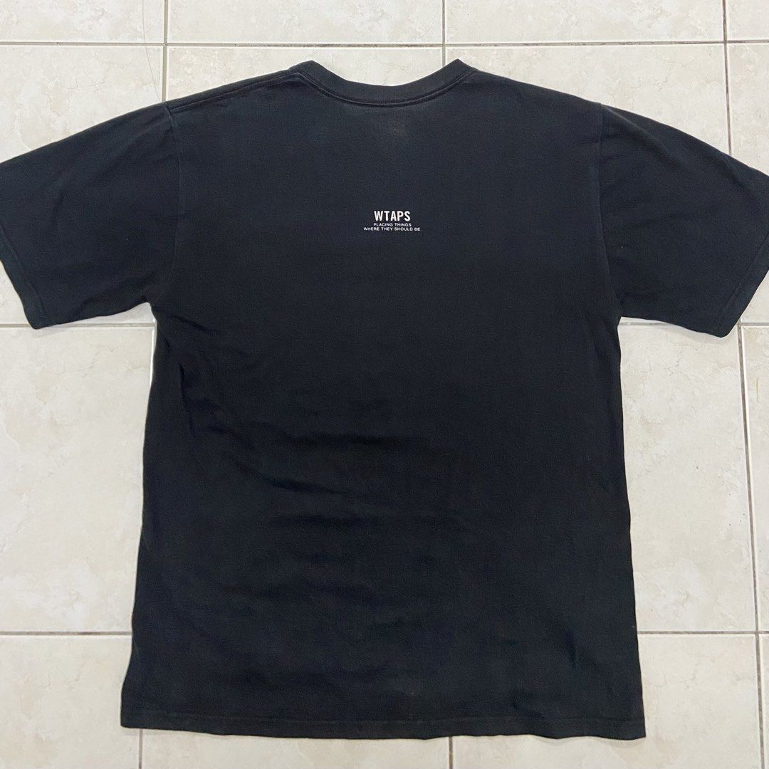 Wtaps tee (Category: Tshirts & Polo Shirts) located in Nilai. Submitted by blessednostress (Listing ID 1454553199, Image 3). Description: Pit 19.5 labuh 26.5 Harga siap postage. .