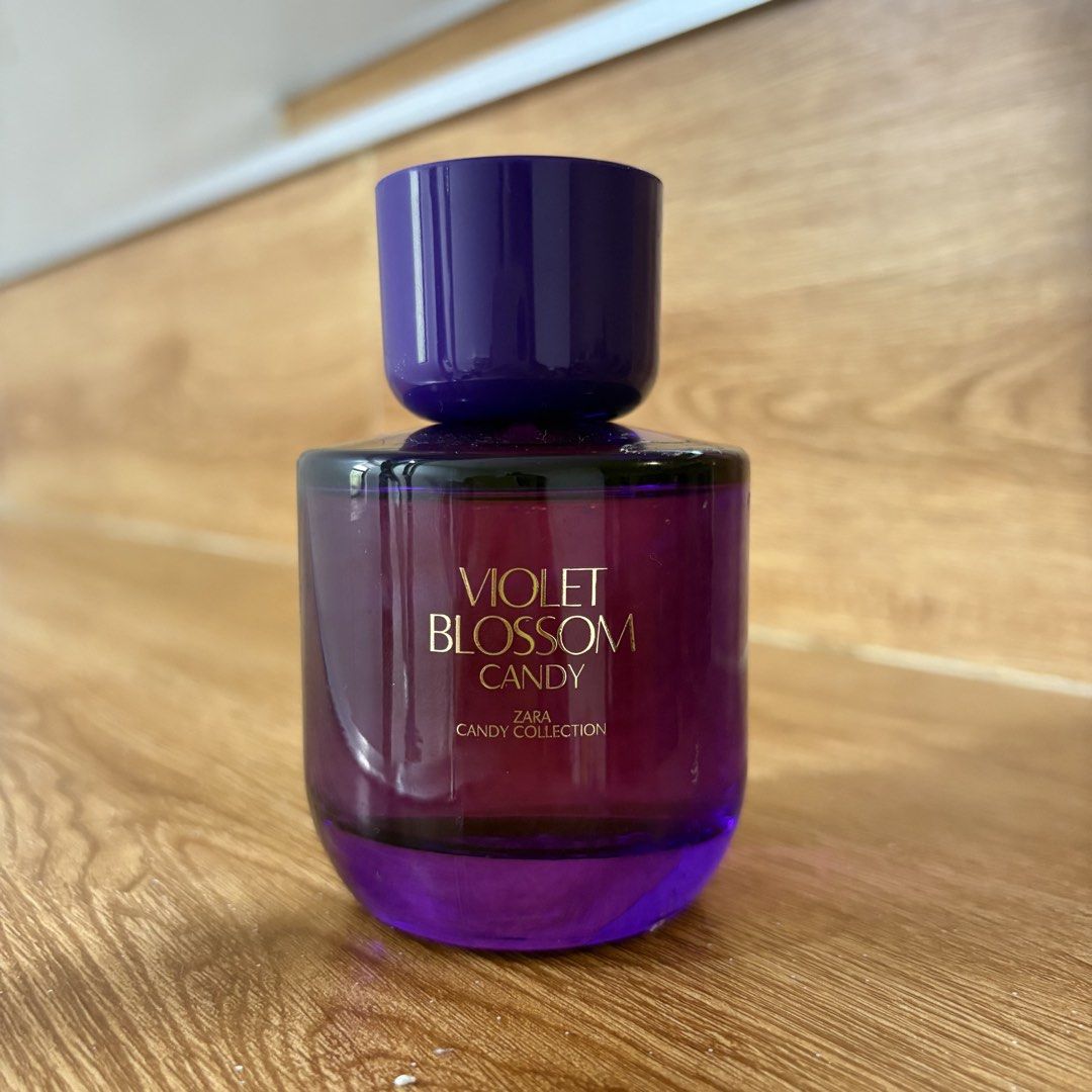 Zara Violet Blossom Candy Perfume (Category: Fragrance & Deodorants) located in Navotas City. Submitted by kathyp10 (Listing ID 1454435677, Image 1). Description: -Price negotiable for sure buyers MOP: Gcash, GoTyme MOD: Lalamove, J&T.
