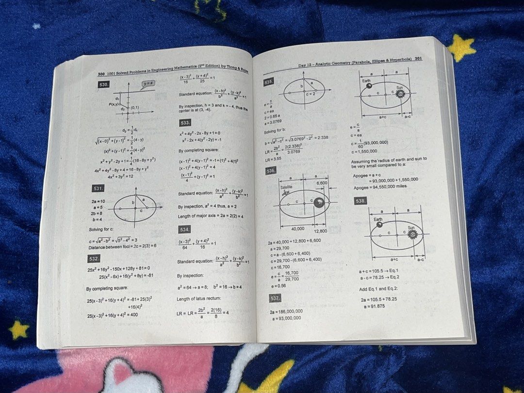 1001 Solved Problems in Engineering Mathematics Third Edition (Category: Textbooks) located in Pasay City. Submitted by ynnpeachsoju (Listing ID 1454693986, Image 3). Description: - 1001 Solved Problems in Engineering Mathematics - Third Edition (Published 2008) - Publisher: Excel Academic Council - Topics Covered: Analytic Geometry, Parabolas, Ellipses, Hyperbolas - Ideal for Engineering Students seeking extra practice problems - No broken pages