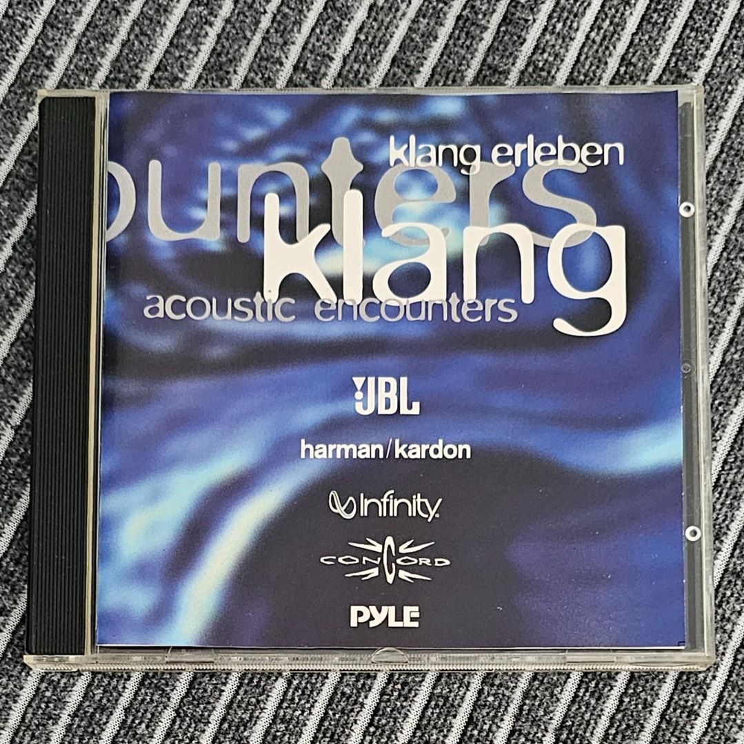 1 For 1 🌟 🇩🇪 [CD Test Audio] Klang Erleben Acoustic Encounters (Category: CDs & DVDs) located in Singapore. Submitted by strangecell (Listing ID 1454576007, Image 1). Description: Many more Various Genres: https://www.carousell.sg/p/1253907759 Electronic Dance, EDM, DJ Mix: https://carousell.com/p/1035784902 Easy Listening, Funk Soul, Lounge, Jazz, New Age, Chill-out: https://carousell.com/p/1028943398 ************************************** Se