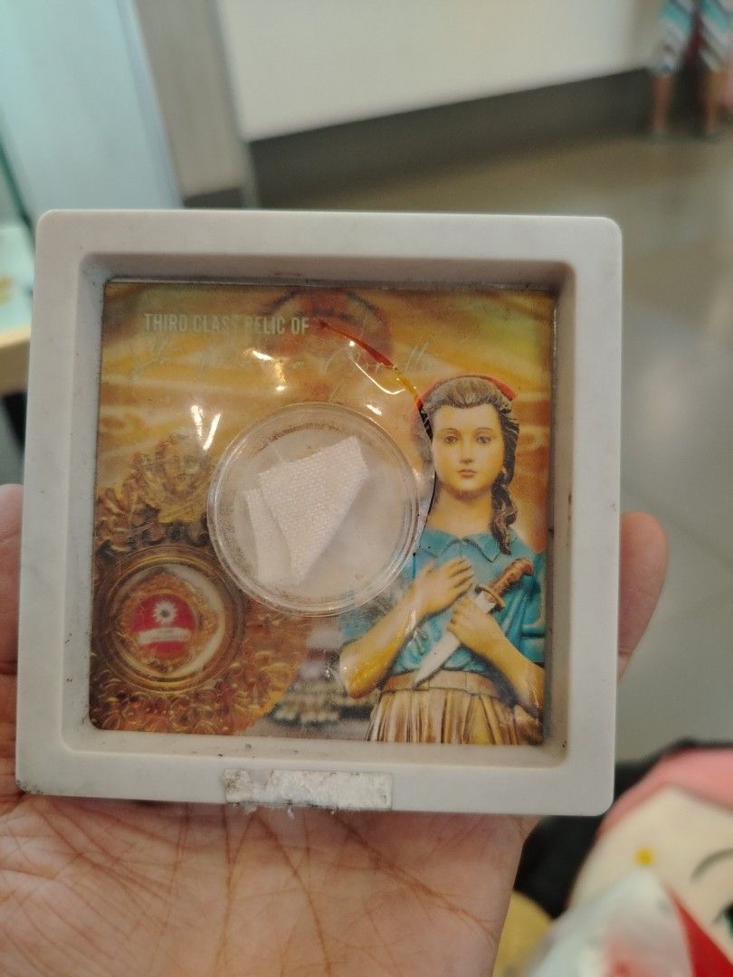 3rd relic of sta maria Goretti (Category: Religious Items) located in Manila. Submitted by billionare (Listing ID 1454715199, Image 2). Description: 3rd relic of sta maria Goretti.