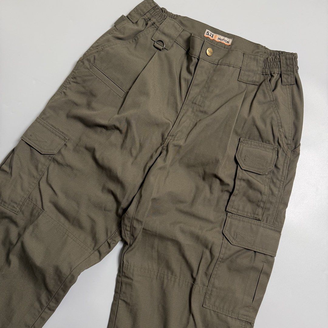 5.11 Tactital cargo pants- Green (Category: Activewear) located in Cebu City. Submitted by inukaybyjlf (Listing ID 1454750827, Image 2). Description: Condition: Good as new Issue: No flaws Best fit: 32 stretchable to 34 waistline Actual measurements are shown in the photos. Please refer to photos for actual condition. .