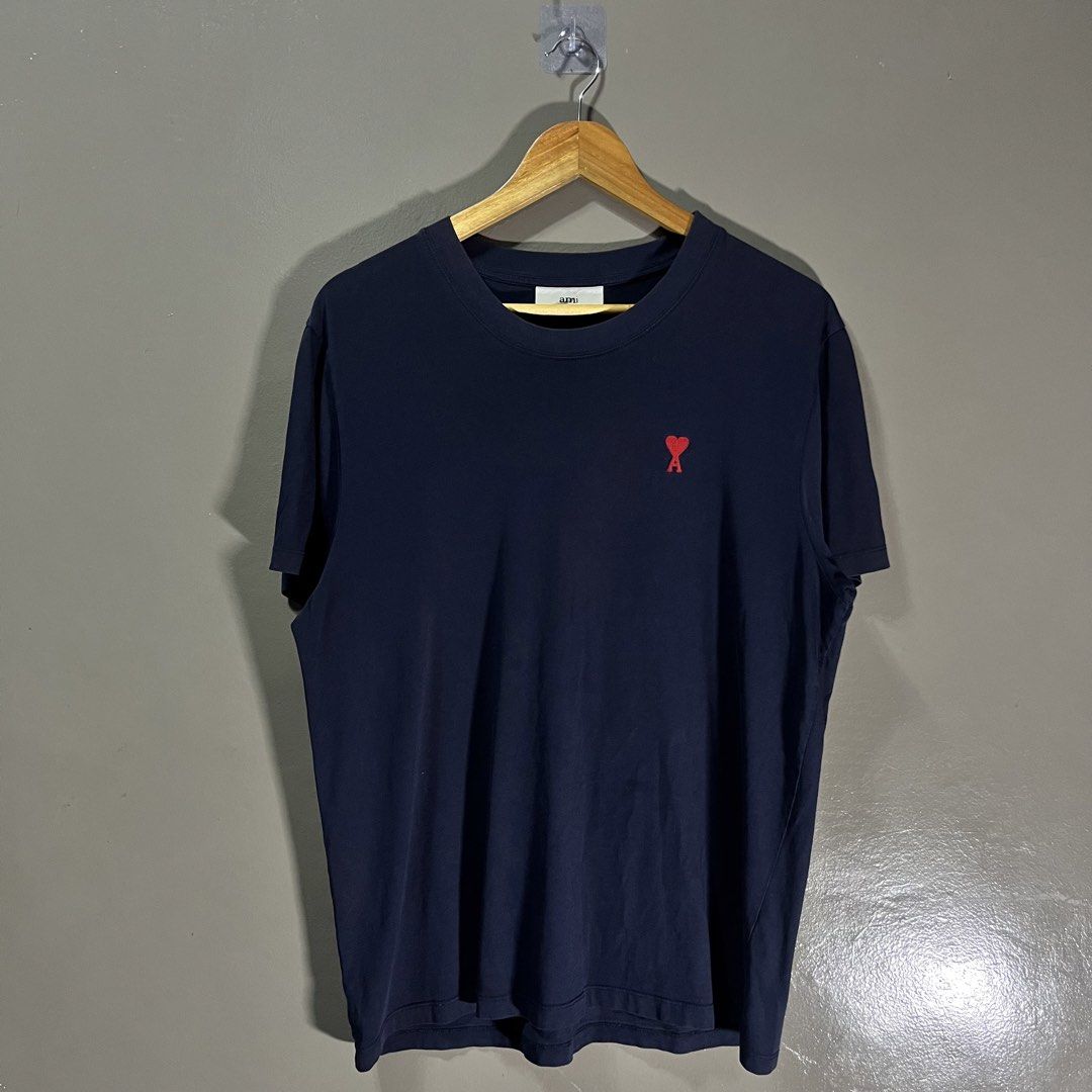 Ami Authentic (Category: Tshirts & Polo Shirts ) located in Manila. Submitted by purethriftt (Listing ID 1454580657, Image 1). Description: WTS! In good condition Minimal sign of use (back part) L:27 W:23 Antipolo loc HMU!.