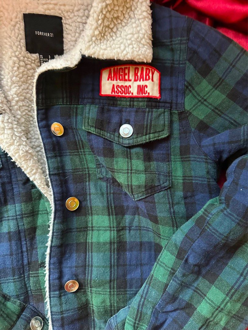 Angel Baby Plaid Sherpa (Category: Coats, Jackets and Outerwear) located in Manila. Submitted by gabsiz.nuts (Listing ID 1454582146, Image 3). Description: .