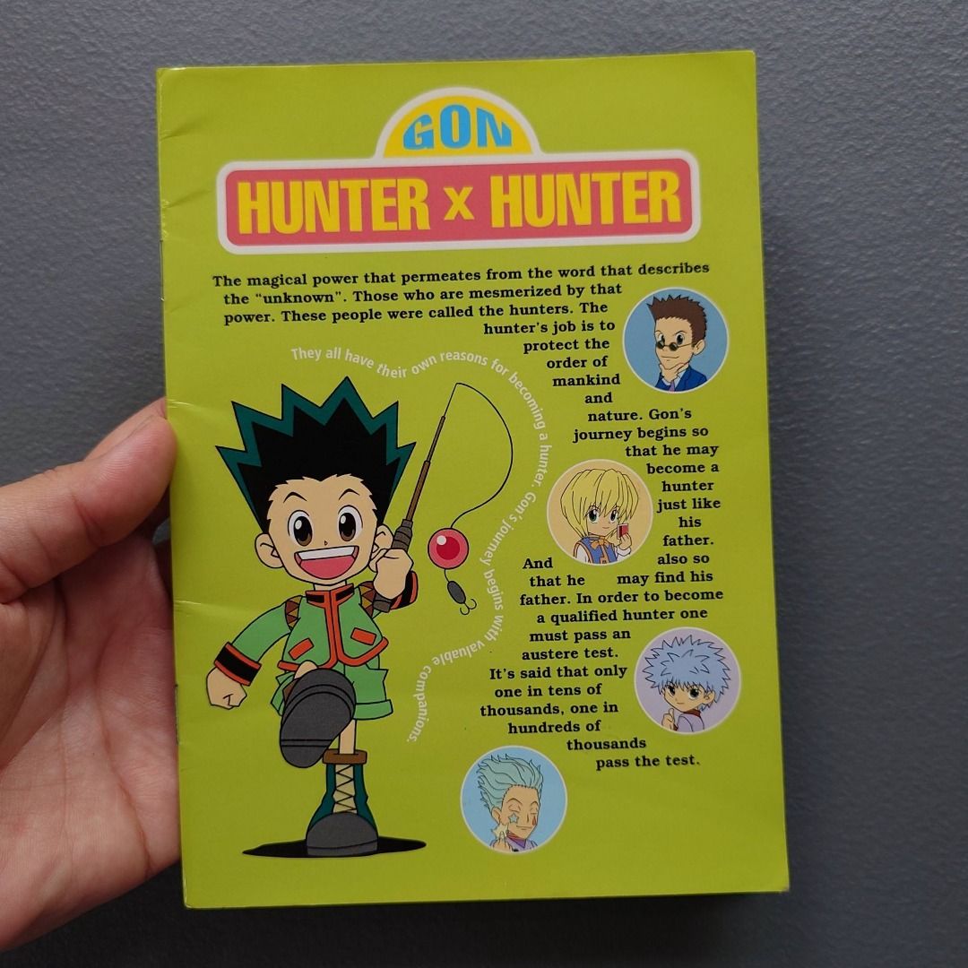 As is Anime Hunter x Hunter Gon notebook (Category: Stationery & School Supplies) located in Pasig City. Submitted by toy_kwinndom (Listing ID 1454612194, Image 1). Description: as is ha, lagas na papel sa loob .