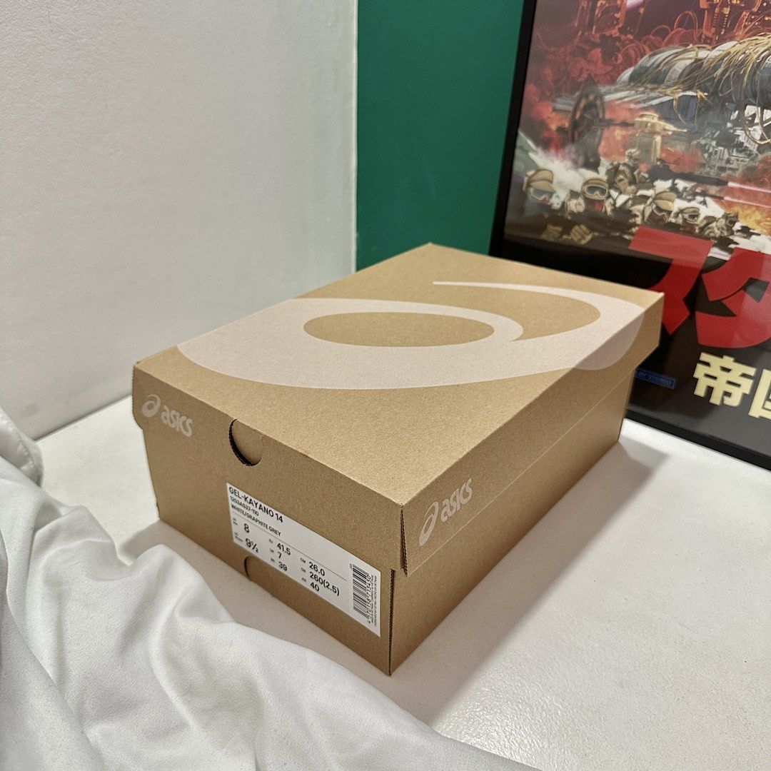 Asics Gel-Kayano 14 White Graphite Grey (Category: Sneakers) located in Bulacan. Submitted by amandddda (Listing ID 1454682922, Image 3). Description: on-hand! brand new & authentic available sizes: 8, 8.5, 9, 10, 11, 12 - jus message me :).