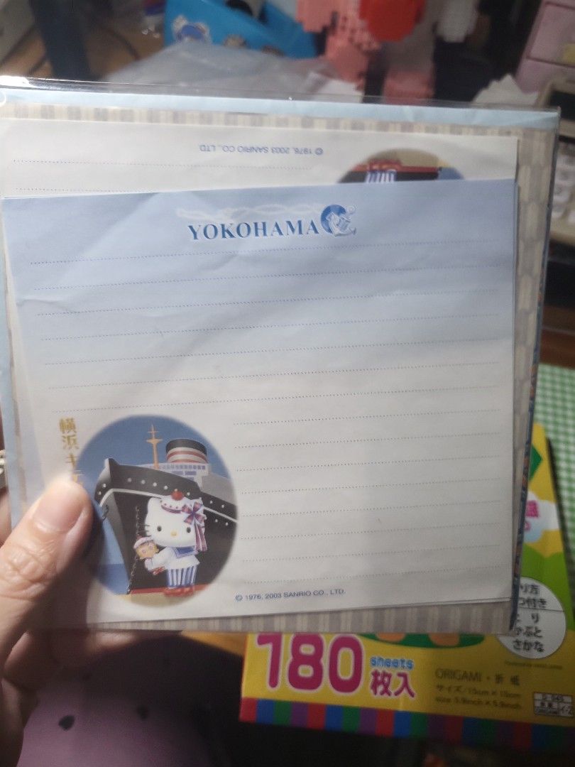 assorted items origami paper, stationaries, envelopes (Category: Stationery & School Supplies) located in Caloocan City. Submitted by lynette1977 (Listing ID 1454740314, Image 3). Description: take all for 150.