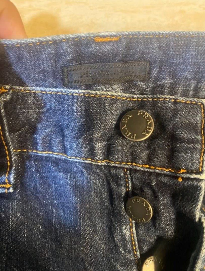 Authentic Prada Denim Jeans Made In Japan (Category: Jeans) located in Dinas. Submitted by bleeod (Listing ID 1454568350, Image 3). Description: 32x40.5 free shipping negotiable but will ignore lowballs (not thrifted).