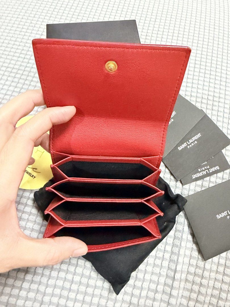 Authentic st laurent ysl card case (Category: Luxury Bags & Wallets) located in Caloocan City. Submitted by alavishglam (Listing ID 1454569523, Image 3). Description: .