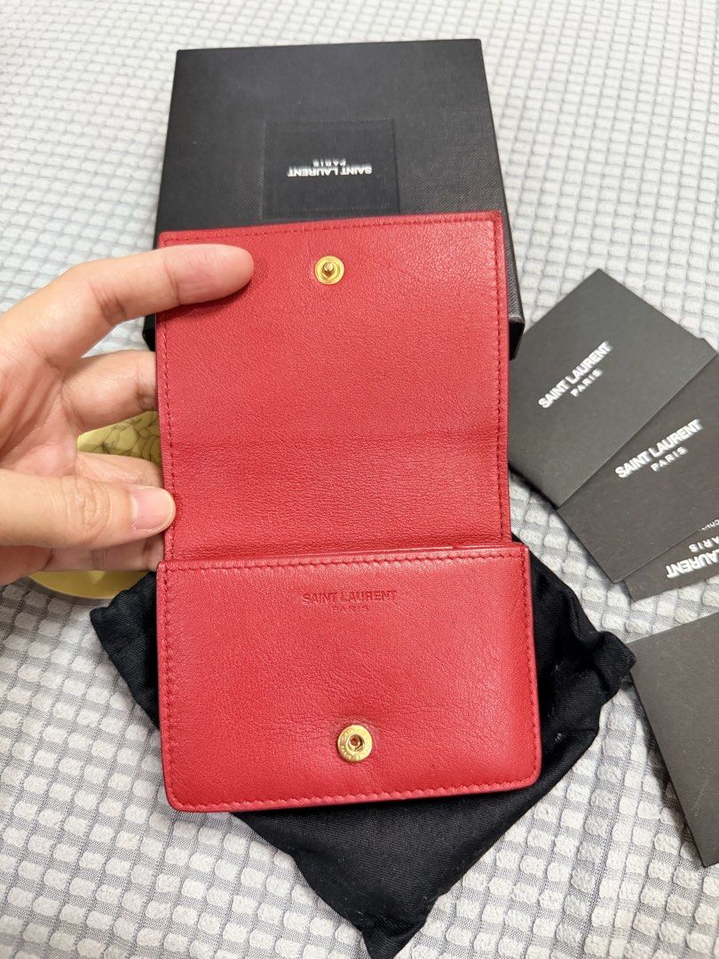 Authentic st laurent ysl card case (Category: Luxury Bags & Wallets) located in Caloocan City. Submitted by alavishglam (Listing ID 1454569523, Image 2). Description: .