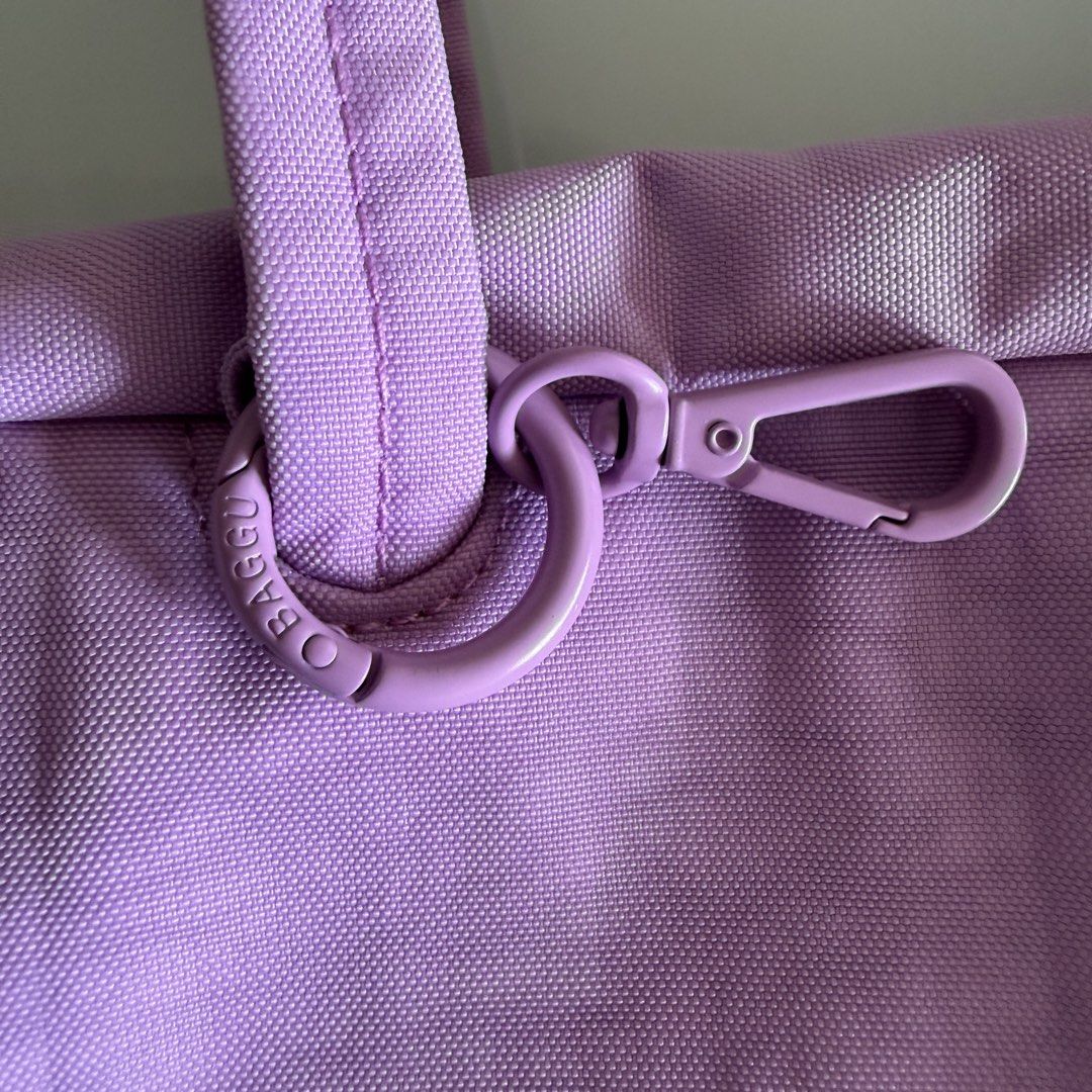 Baggu Nylon Bowler Bag in Rose (Category: Shoulder Bags) located in Quezon City. Submitted by joannajuix (Listing ID 1454566994, Image 2). Description: .