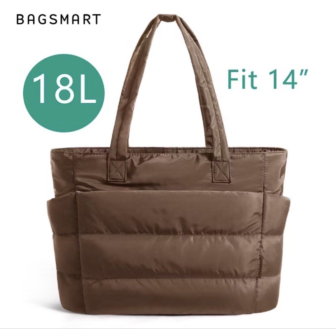 Bagsmart Tote Bag (Brown - 18L) (Category: Luxury Bags & Wallets) located in Batangas. Submitted by polengrains (Listing ID 1454656374, Image 1). Description: .