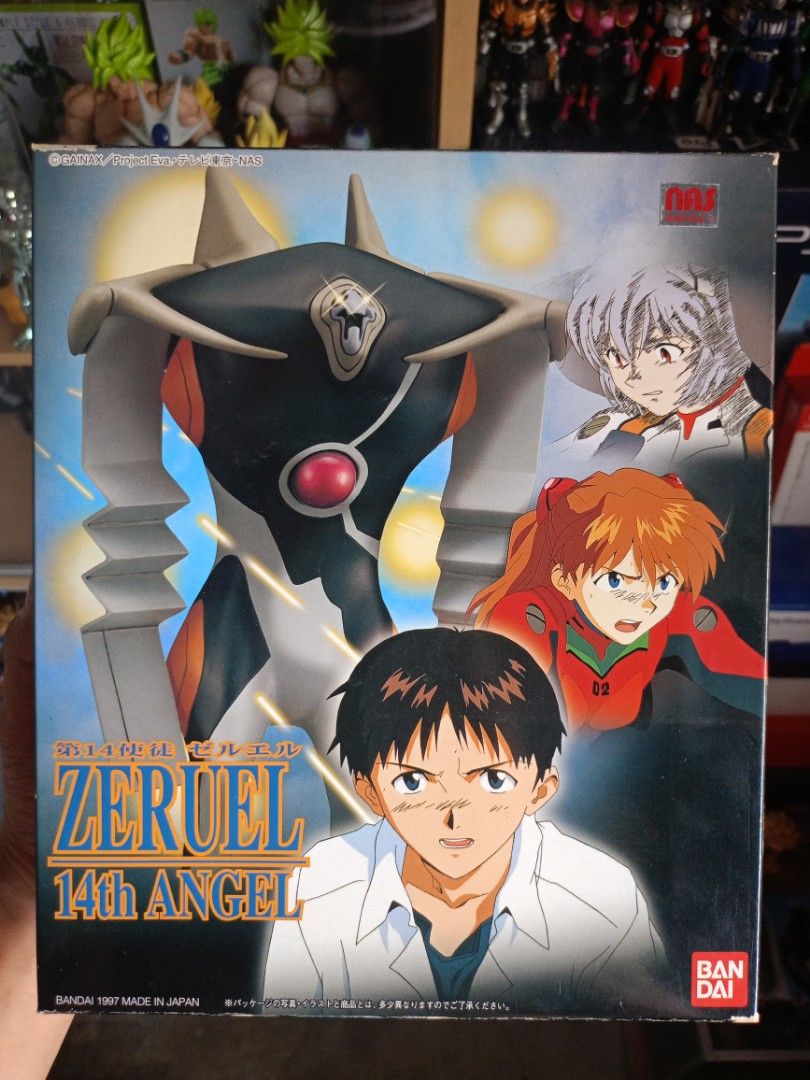 Bandai Evangelion Limited Model (Category: Gundam & Model Kits) located in Las Pinas. Submitted by tenshix (Listing ID 1454745343, Image 2). Description: Bandai 1996 Unbuilt complete with Manual Size is about as small as a 1/144 Gundam Bardiel, Mass Production Eva and Sachiel have bad boxes Will keep if no one buys 📍: Imus, Cavite 🚚: Lalamove Can do meetups only on weekends. SM Bacoor, Robinsons Imus.