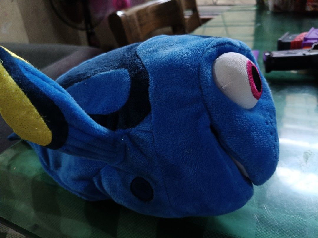 Blue Fish Plush Toy - Dory Inspired (Category: Plushies & Soft Toys) located in Angeles City. Submitted by mysticdeer-32c4 (Listing ID 1454631453, Image 1). Description: - Adorable blue fish plush toy - Resembles Dory from Finding Nemo/Dory - Very soft and cuddly - Ideal for children or fans of the movie.